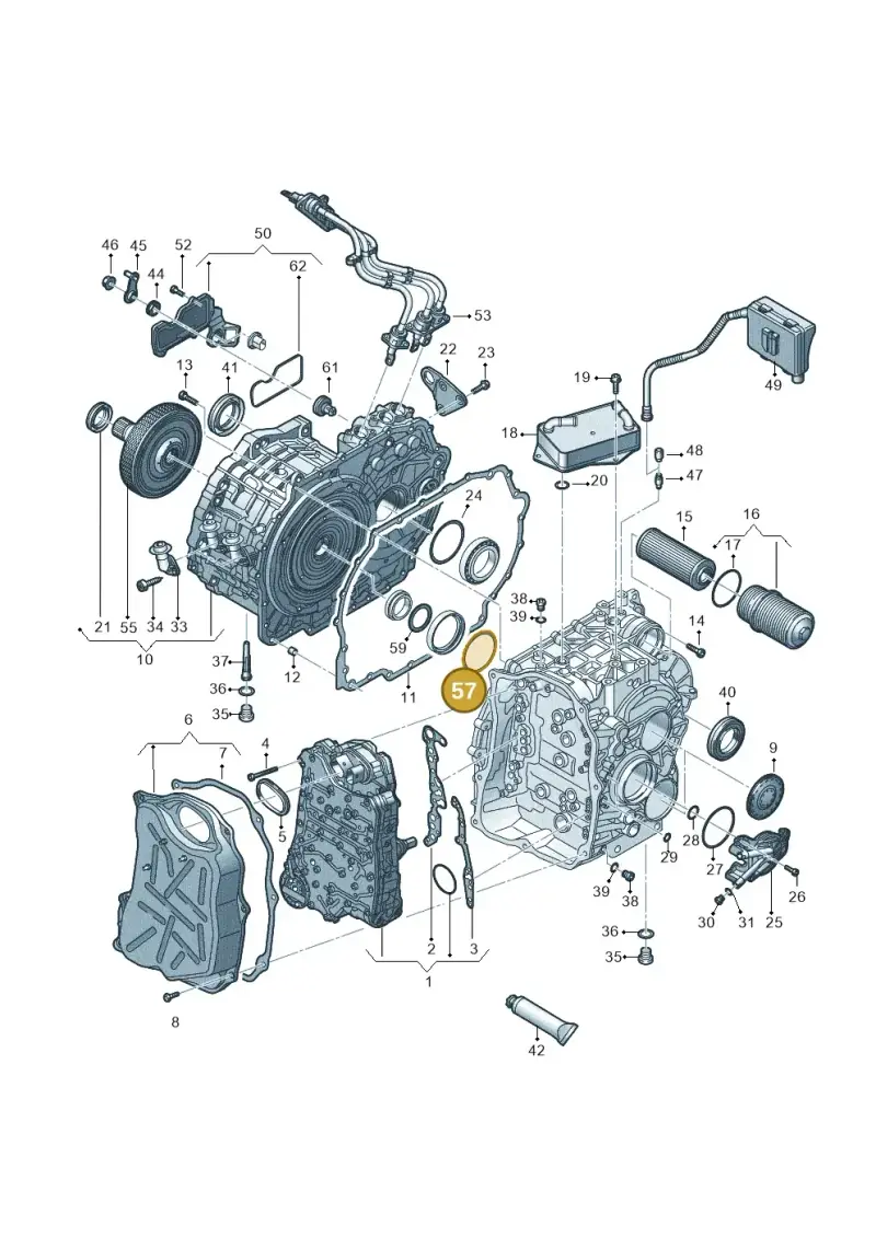 0A5498114B — Volkswagen Golf 1.4 BlueMotion (2012-2017) diagram 890321750, position 57