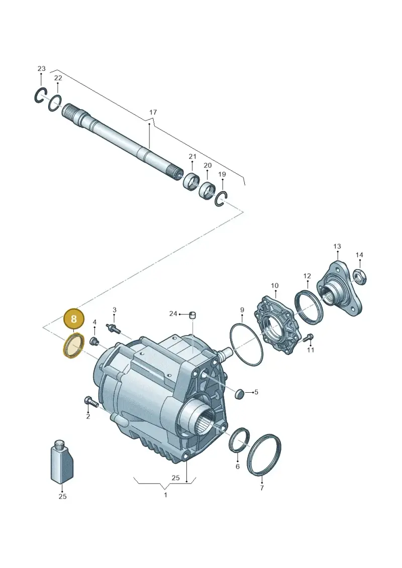0A6409399B — Volkswagen Sharan BlueMotion (2015-2022) diagram 828409200, position 8