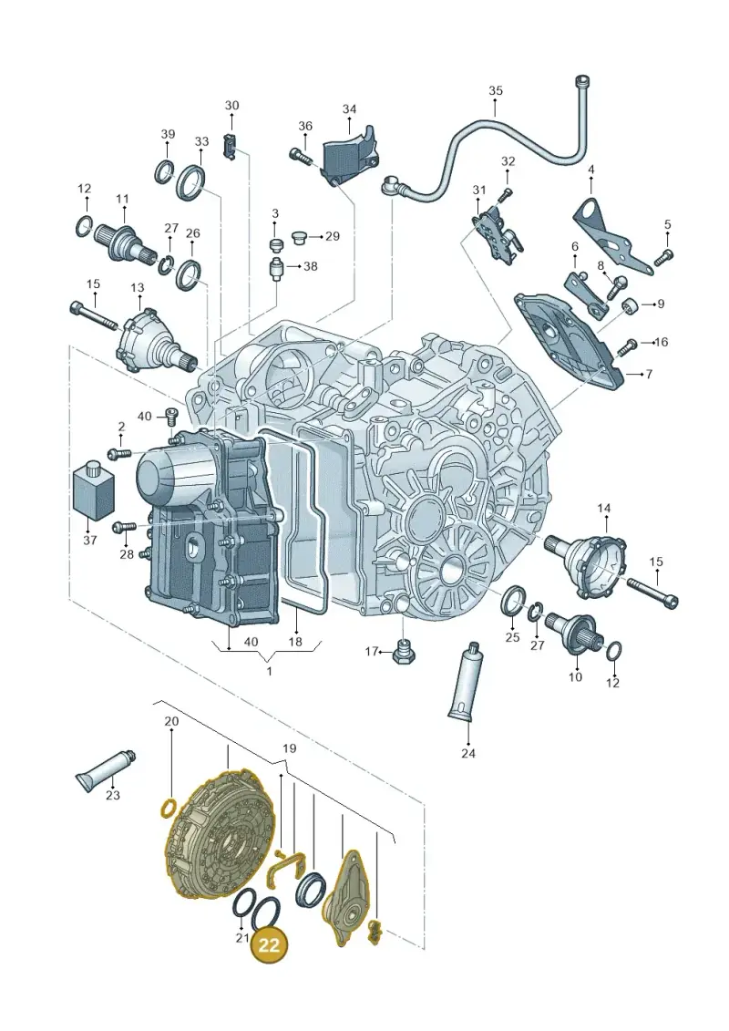 0AM141383E — SEAT Ateca (2016-) diagram 890321500, position 22