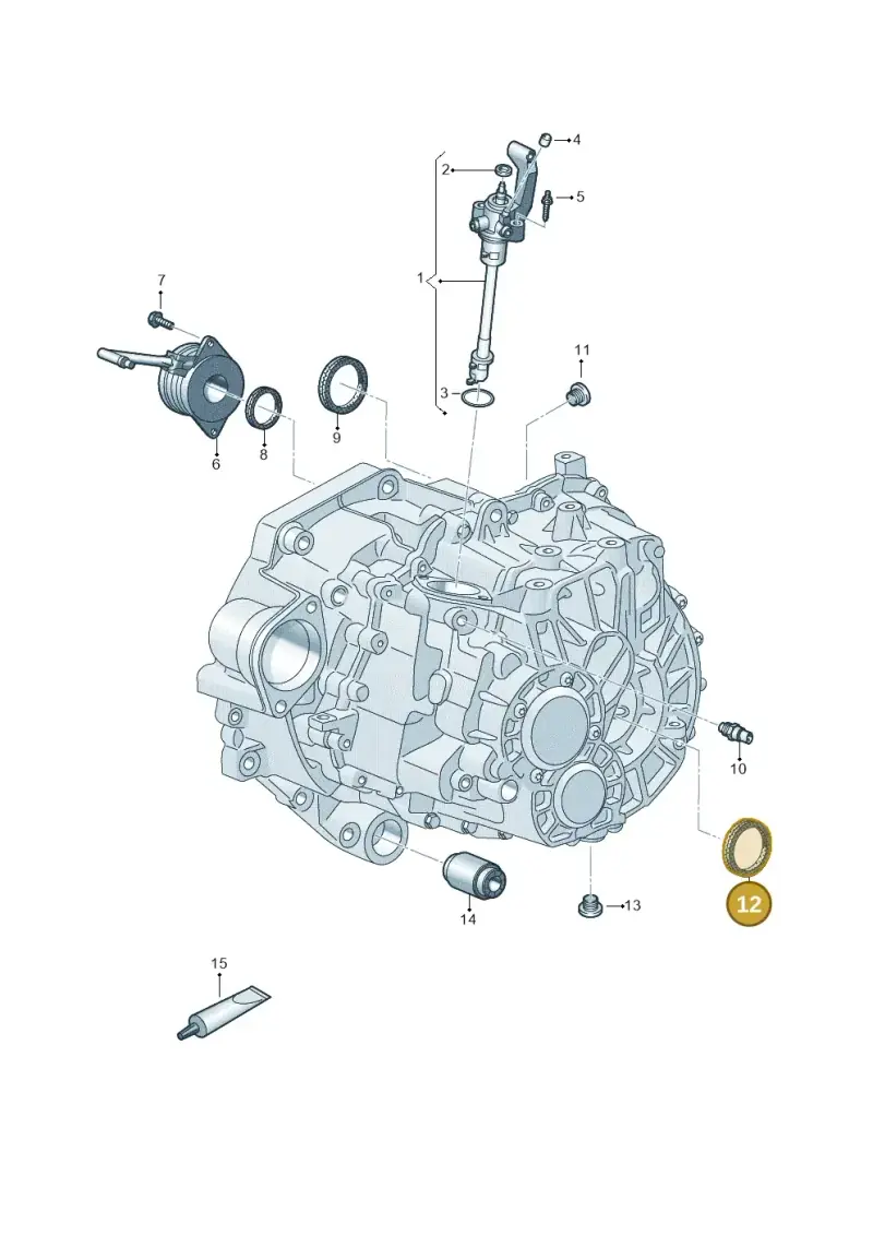0AX409189A — Volkswagen MAN TGE 55 (2016-2021) diagram 806310020, position 12