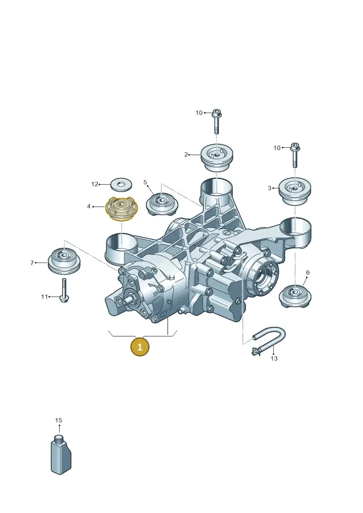 0AY525010AE — Skoda Kodiaq (2016-2024) diagram 5h0525000, position 1