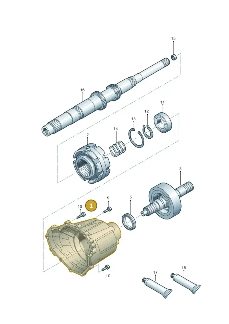 0B4301213E — Volkswagen Phideon (2016-2023) diagram 251409700, position 1