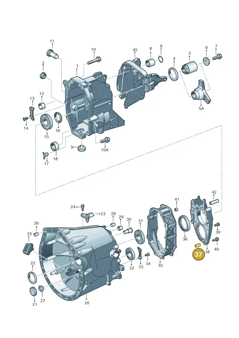 0B7301153B — Volkswagen Crafter 35 panel (2011-2016) diagram 483301200, position 37