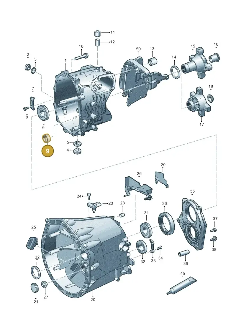 0B7311139B — Volkswagen Crafter 35 panel (2011-2016) diagram 722301400, position 9