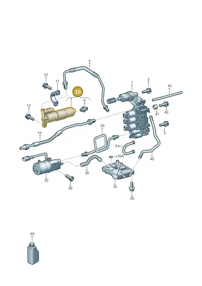 0B8325585 — Volkswagen Crafter 35 panel (2011-2016) diagram 483325100, position 10