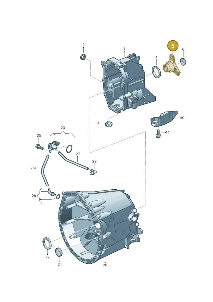0B8409271 — Volkswagen Crafter 35 panel (2011-2016) diagram 483301500, position 5