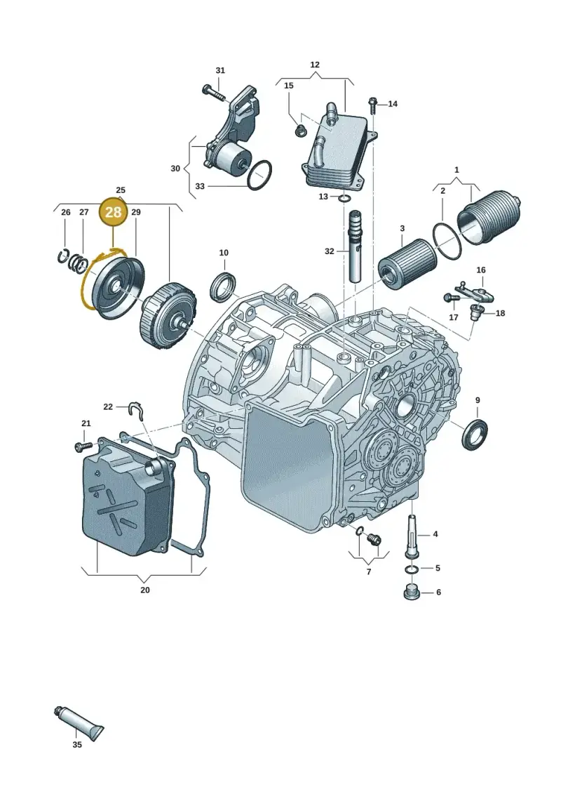 0BH301859A — Volkswagen Caddy Maxi Kombi (2020-2024) diagram 813300602, position 28