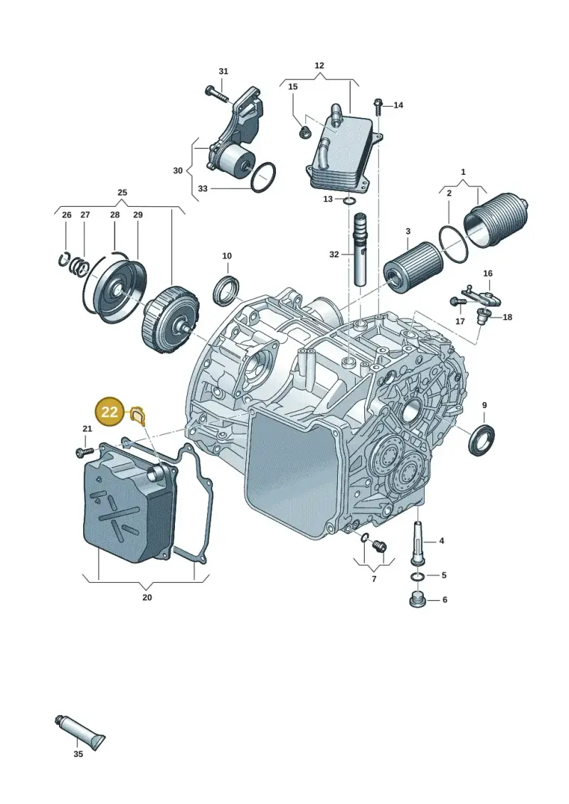 0BH325147 — Volkswagen Caddy Maxi Kombi (2020-2024) diagram 813300602, position 22