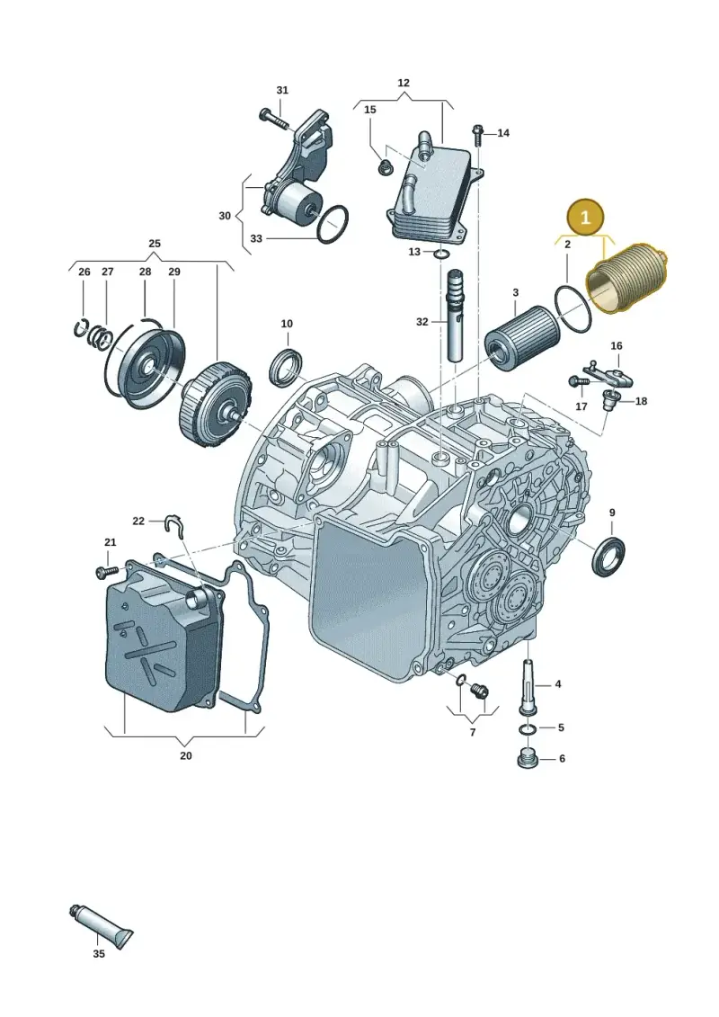0BH325159 — Volkswagen Caddy Maxi Kombi (2020-2024) diagram 813300602, position 1