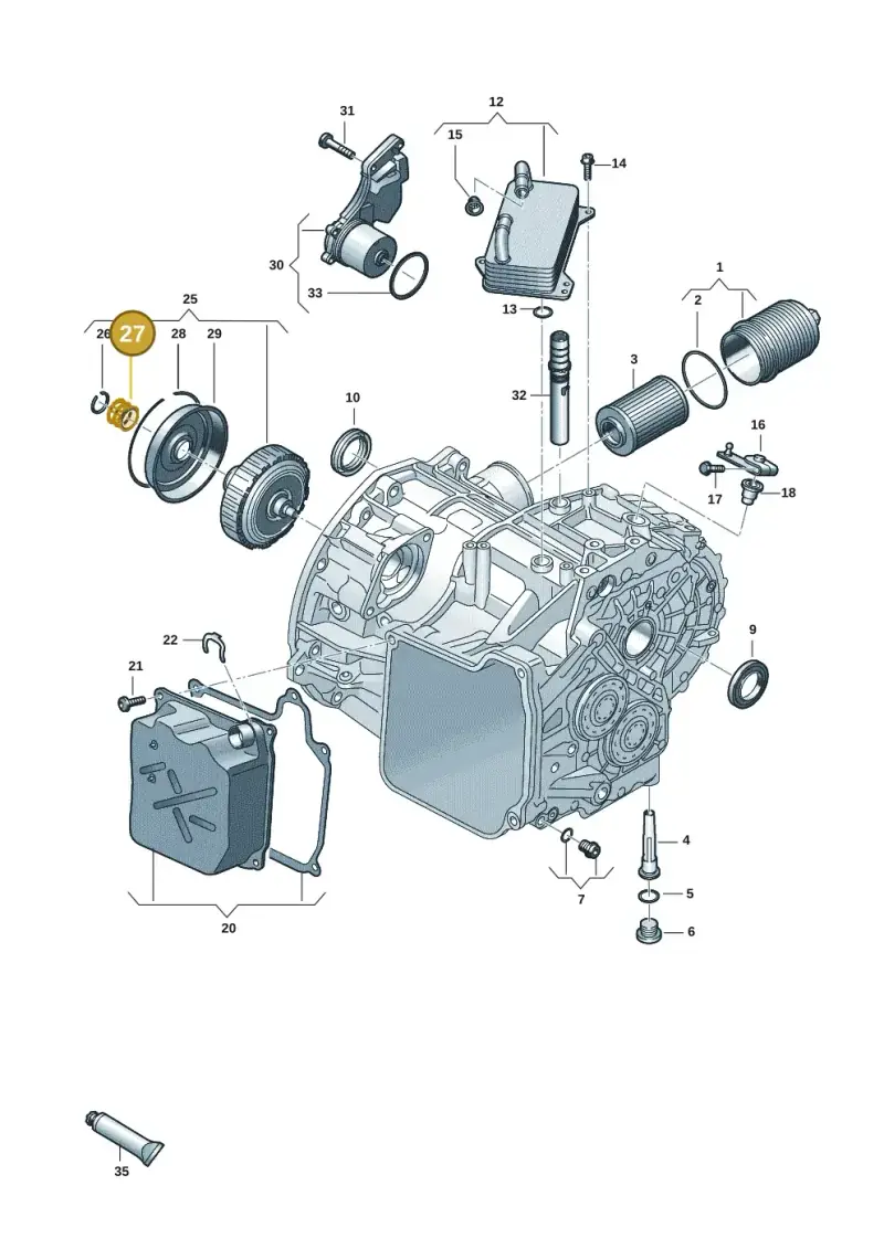 0BH398008 — Volkswagen Caddy Maxi Kombi (2020-2024) diagram 813300602, position 27