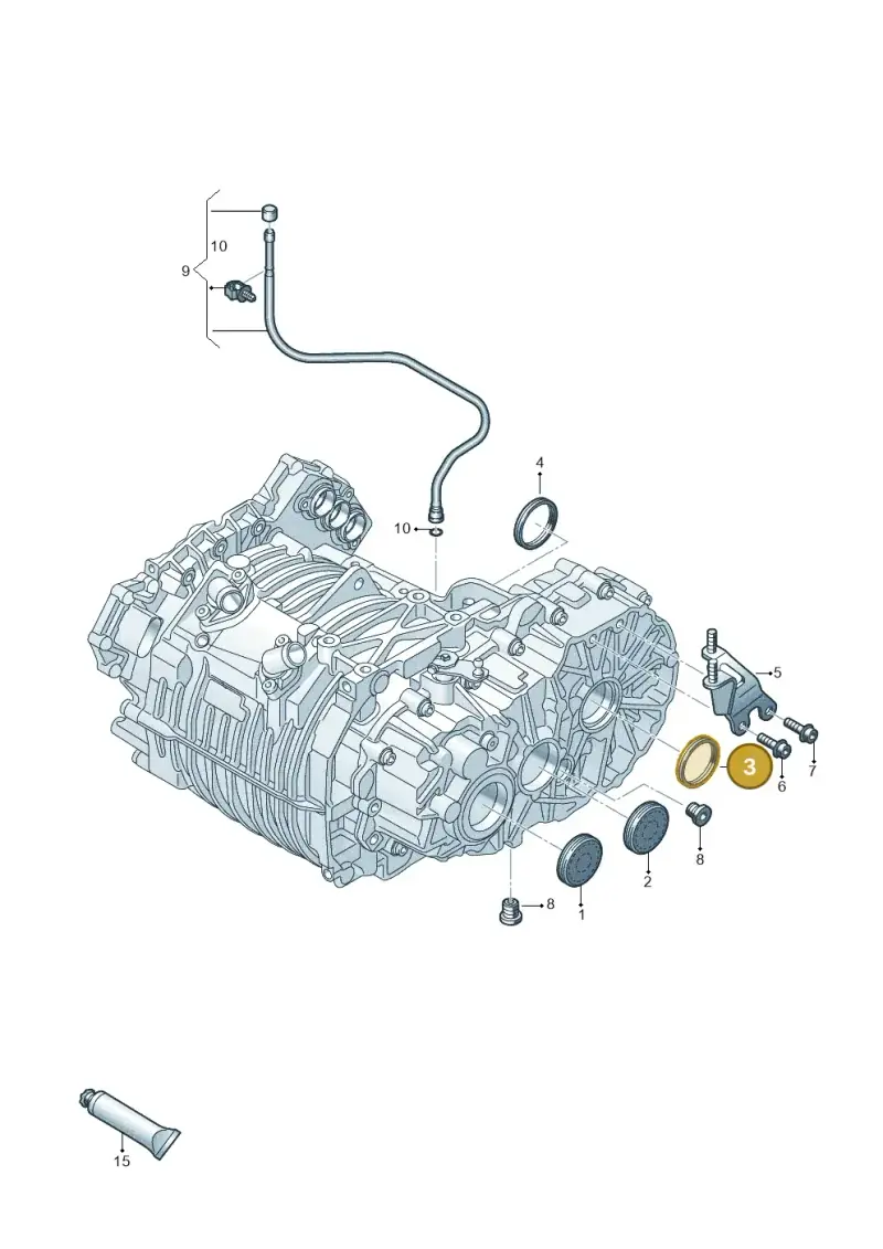 0BH409400C — Volkswagen E-Crafter 35 (2018-2024) diagram 599301010, position 3