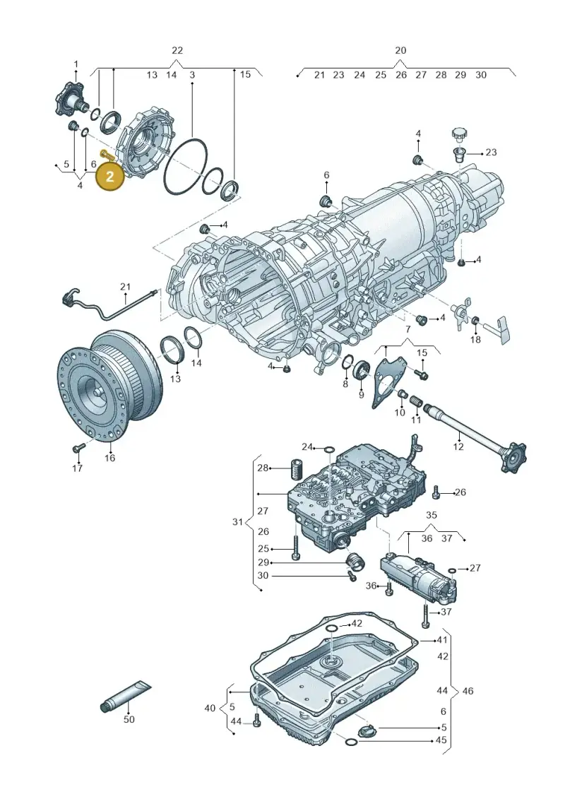 0BL398747B — Volkswagen Touareg (2017-2023) diagram 787300510, position 2