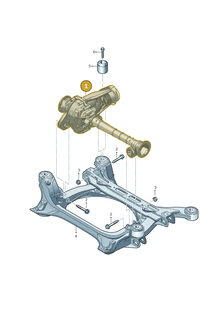0BM409505T — Volkswagen Touareg (2014-2018) diagram 787409000, position 1