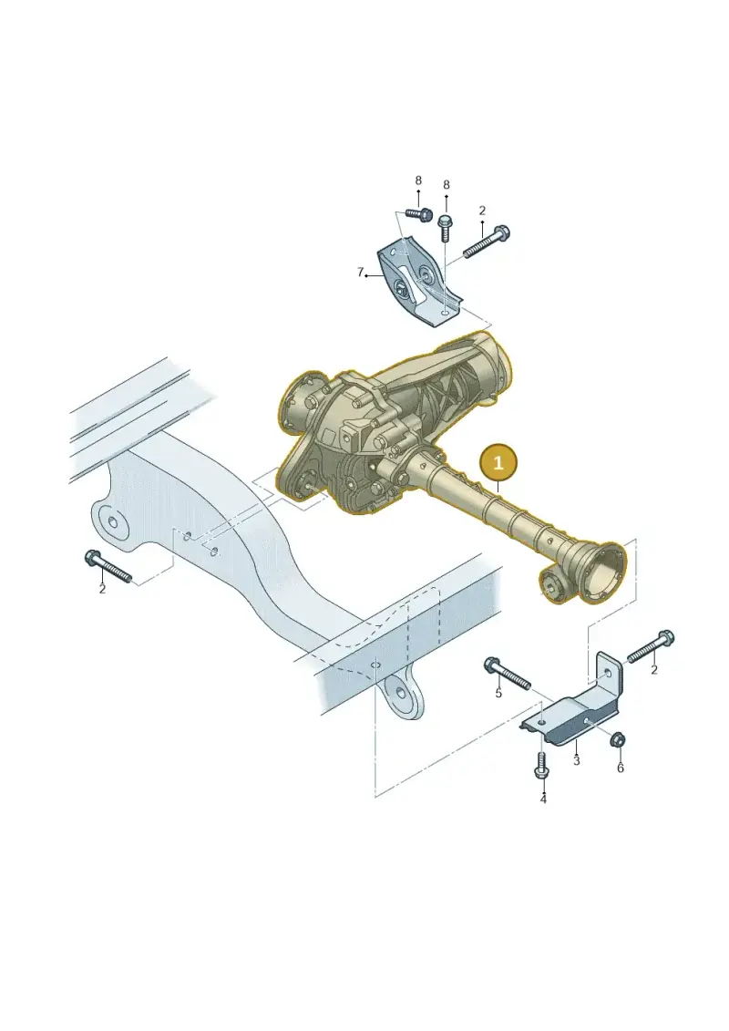 0C1409506C — Volkswagen Amarok (2022-) diagram 683409000, position 1