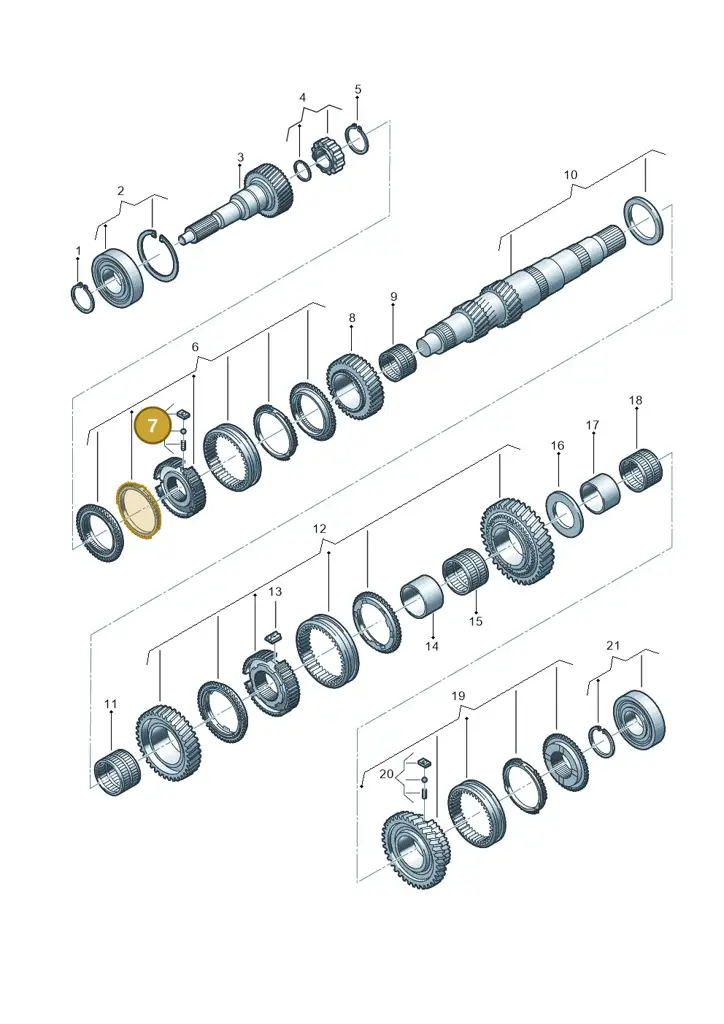 0C6311290 — Volkswagen Amarok twin cab (2022-) diagram 683311100, position 7