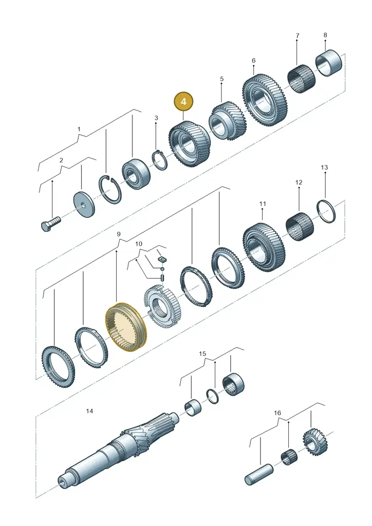 0C6311351 — Volkswagen Amarok twin cab (2022-) diagram 683311110, position 4