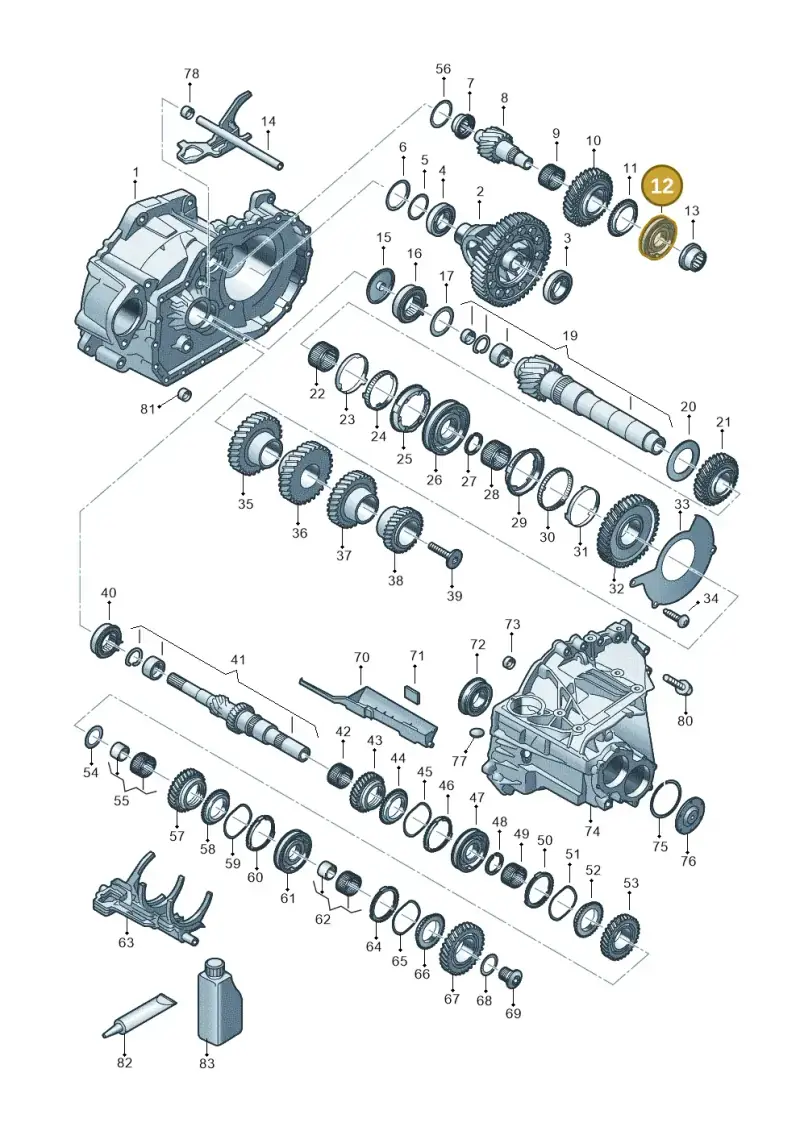 0C9311759E — Volkswagen Caddy Maxi Kombi (2020-2024) diagram 5h0311150, position 12