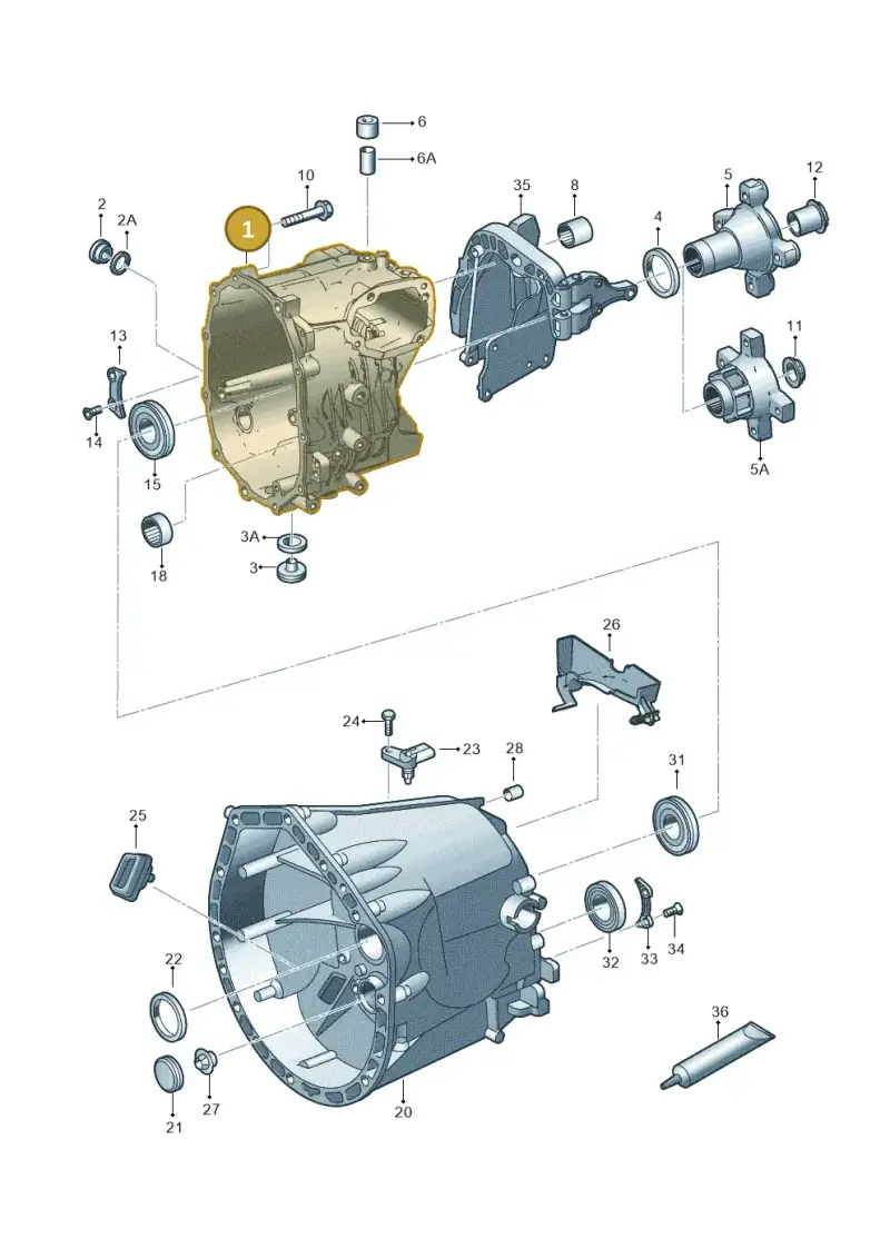 0CB301211B — Volkswagen Crafter 35 panel (2011-2016) diagram 483301300, position 1