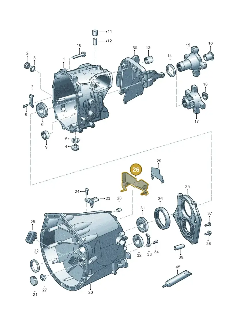 0CB325141 — Volkswagen Crafter 35 panel (2011-2016) diagram 722301400, position 26