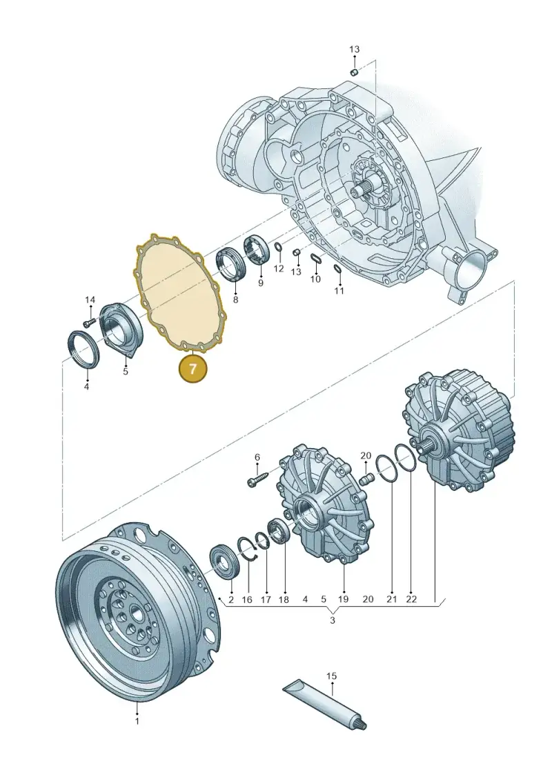 0CK301461 — Volkswagen Phideon (2016-2023) diagram 717321610, position 7