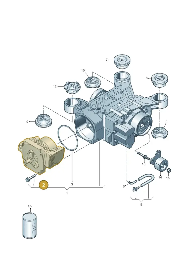 0CQ525207A — Audi A3 Sportback (2016-2020) diagram 890525000, position 2