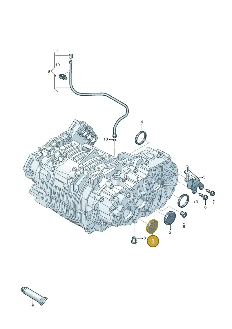 0DD301125 — Volkswagen E-Crafter 35 (2018-2024) diagram 599301010, position 1
