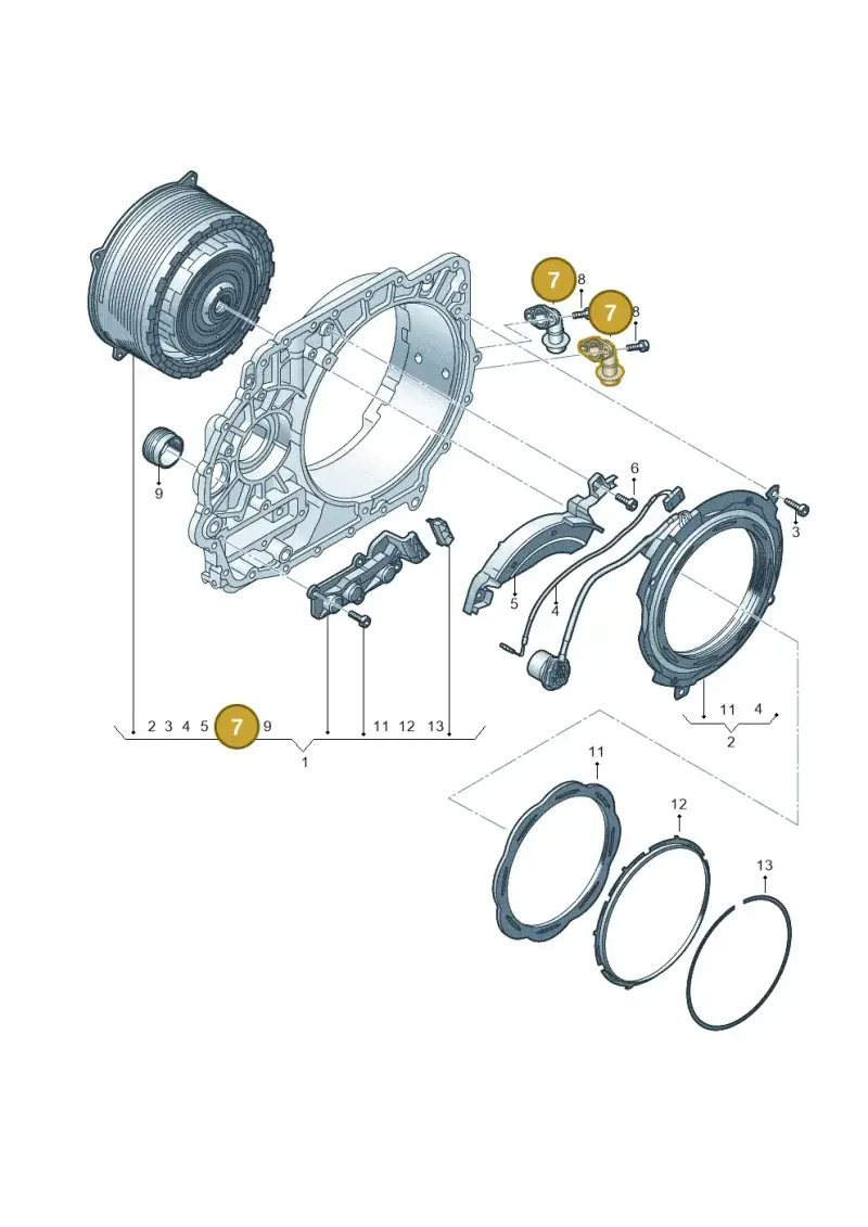 0EC121131A — Volkswagen Arteon (2017-2023) diagram 793321680, position 7