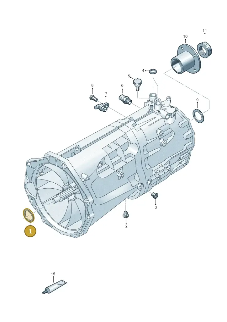 0F6311109 — Volkswagen Amarok twin cab (2016-2022) diagram 894301220, position 1