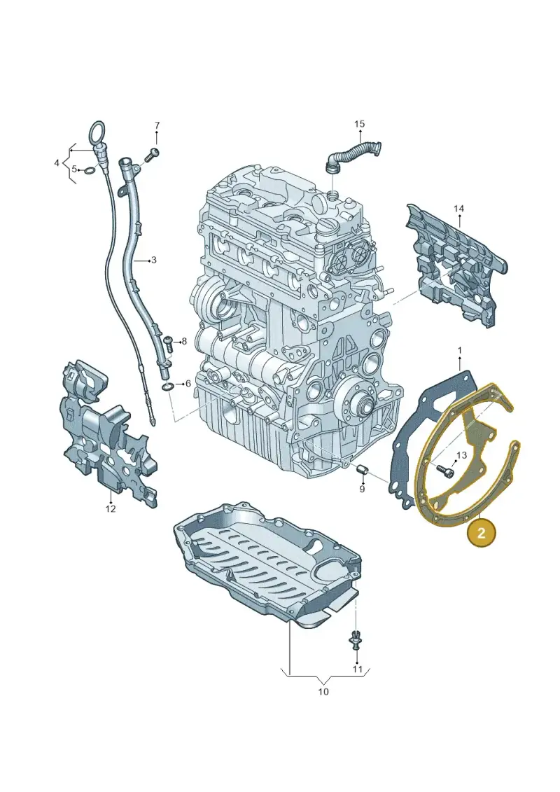 0GC103551A — Volkswagen Passat estate (2023-) diagram 793103950, position 2