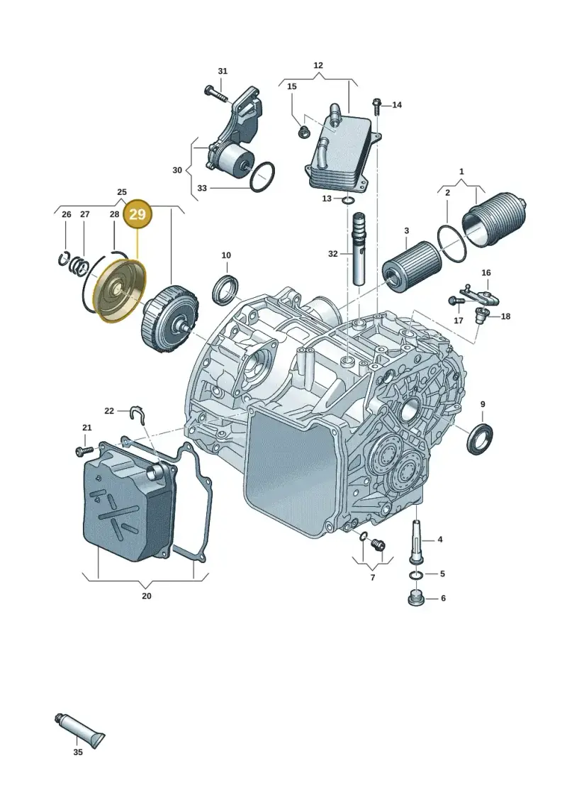 0GC301205B — Volkswagen Caddy Maxi Kombi (2020-2024) diagram 813300602, position 29