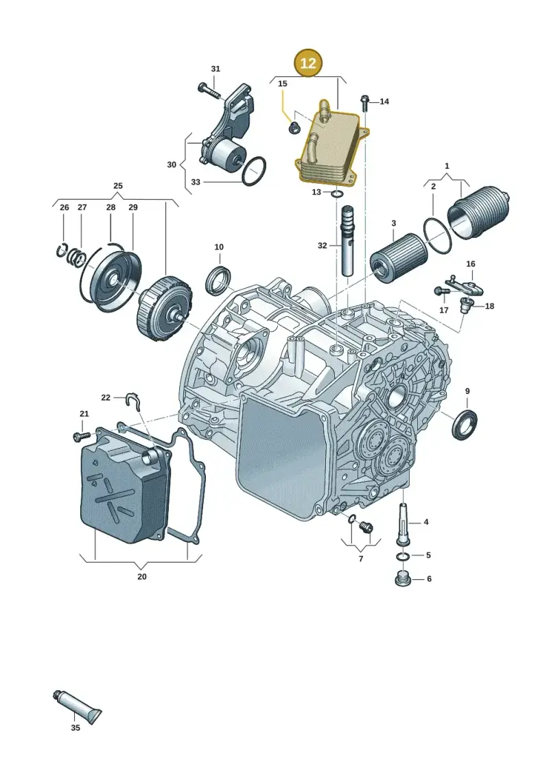 0GC317019C — Volkswagen Caddy Maxi Kombi (2020-2024) diagram 813300602, position 12