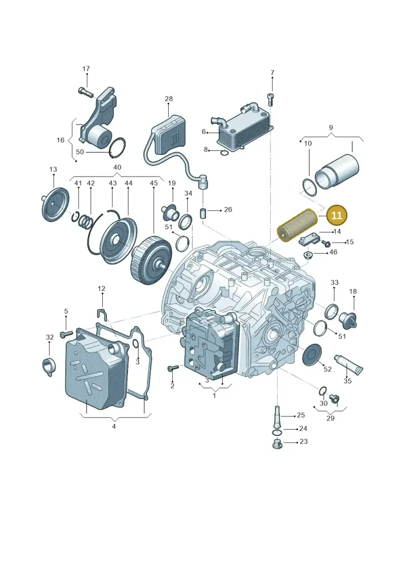 0GC325183D — Volkswagen Tiguan (2024-) diagram 589321650, position 11