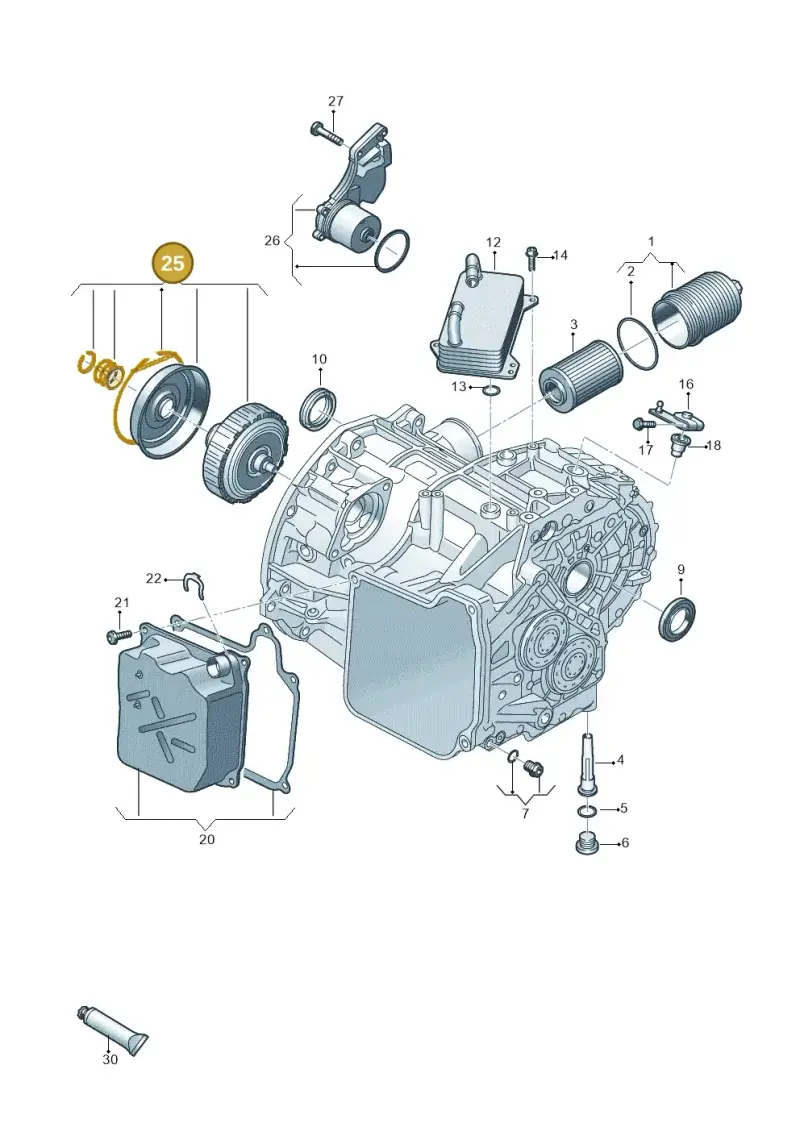 0GC398029B — Skoda Karoq (2017-2023) diagram 827300610, position 25