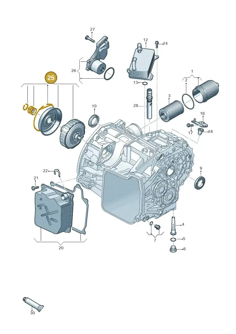 0GC398029B — SEAT Tarraco (2018-2024) diagram 827300655, position 25