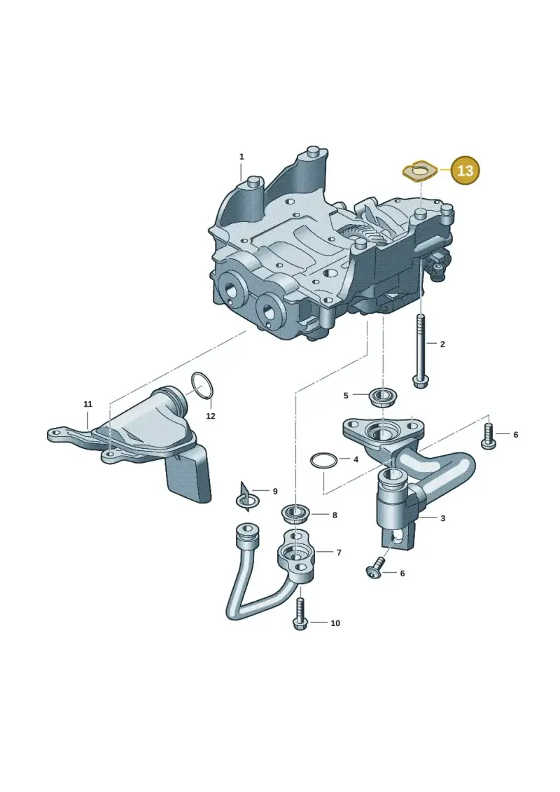 0XW103934BC — Volkswagen Amarok twin cab (2022-) diagram 2hb115002, position 13