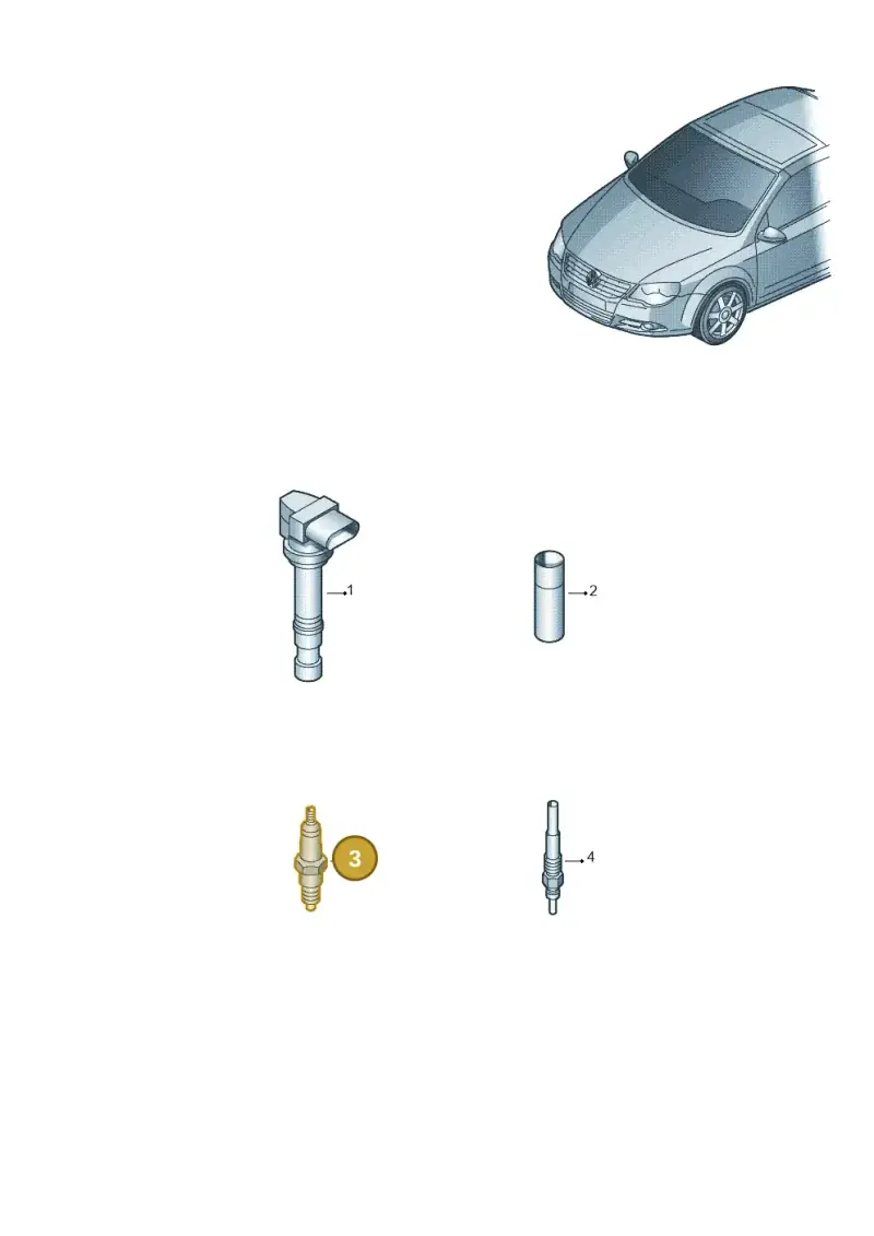 101905620 — Volkswagen EOS-Cabriolet-Coupe (2006-) diagram 712905000, position 3