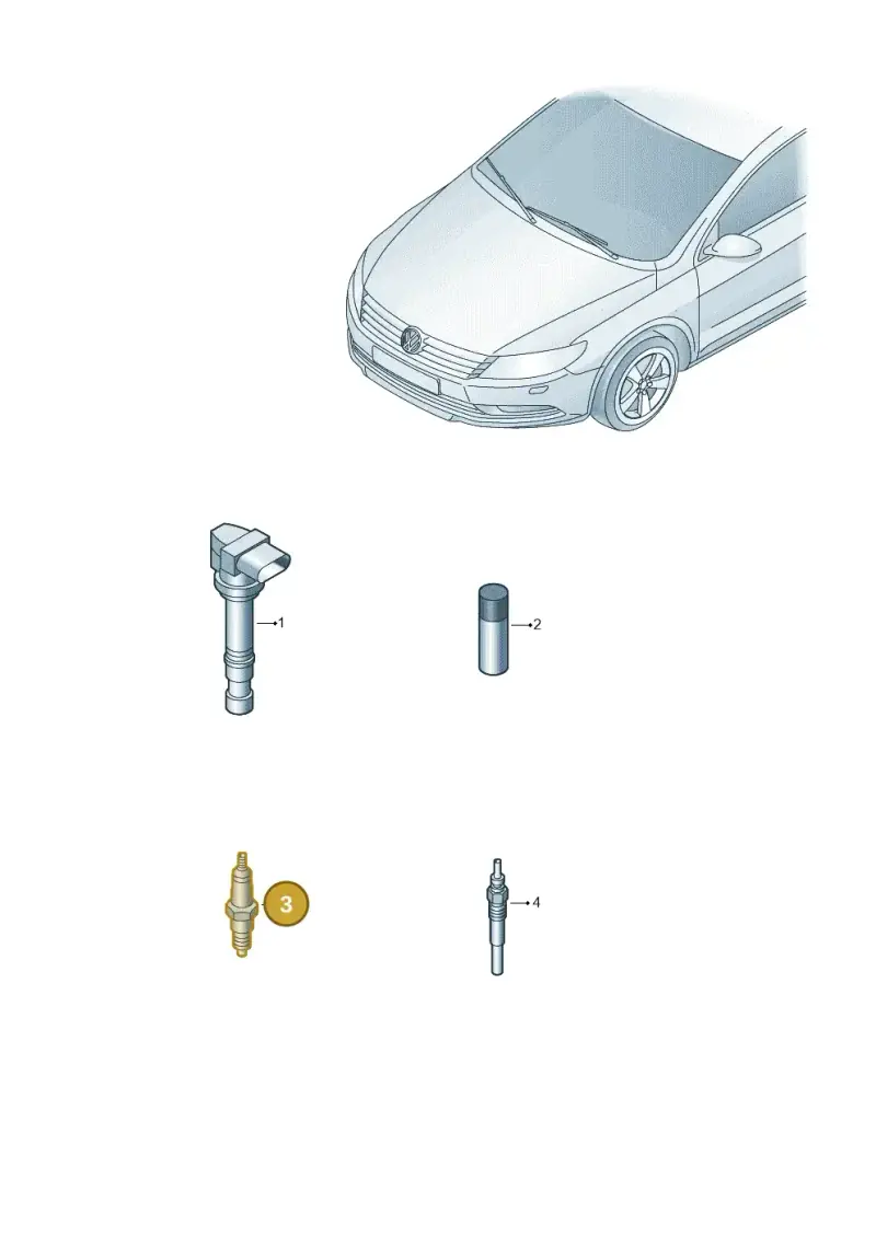 101905622 — Volkswagen Passat CC (2011-2016) diagram 737905000, position 3