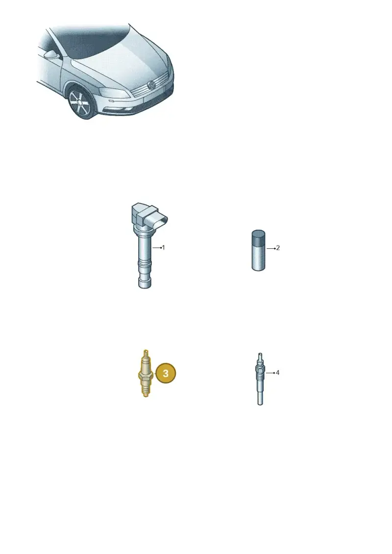 101905622A — Volkswagen Passat saloon (2010-2015) diagram 702905000, position 3