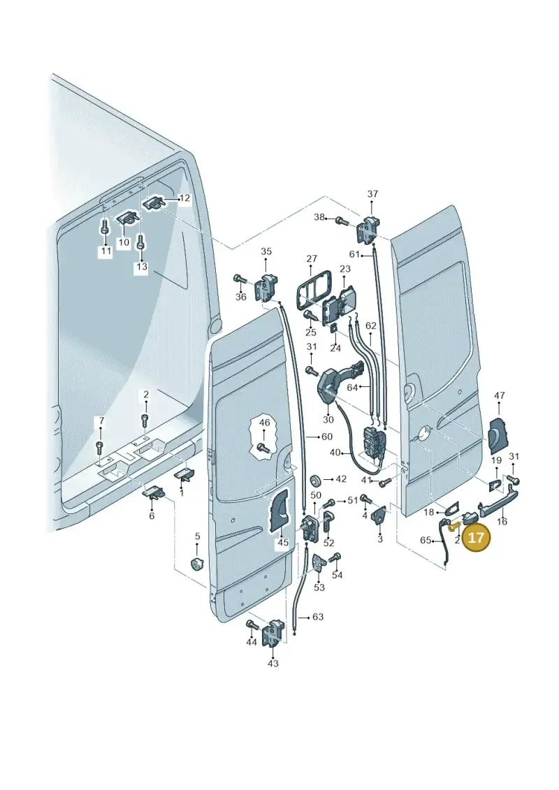 107837217GB — Volkswagen Crafter 35 panel (2011-2016) diagram 483827650, position 17
