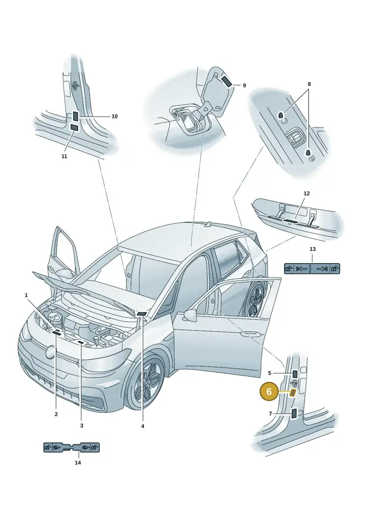10A010000C — SEAT CUPRA Born (2021-) diagram 10a010000, position 6