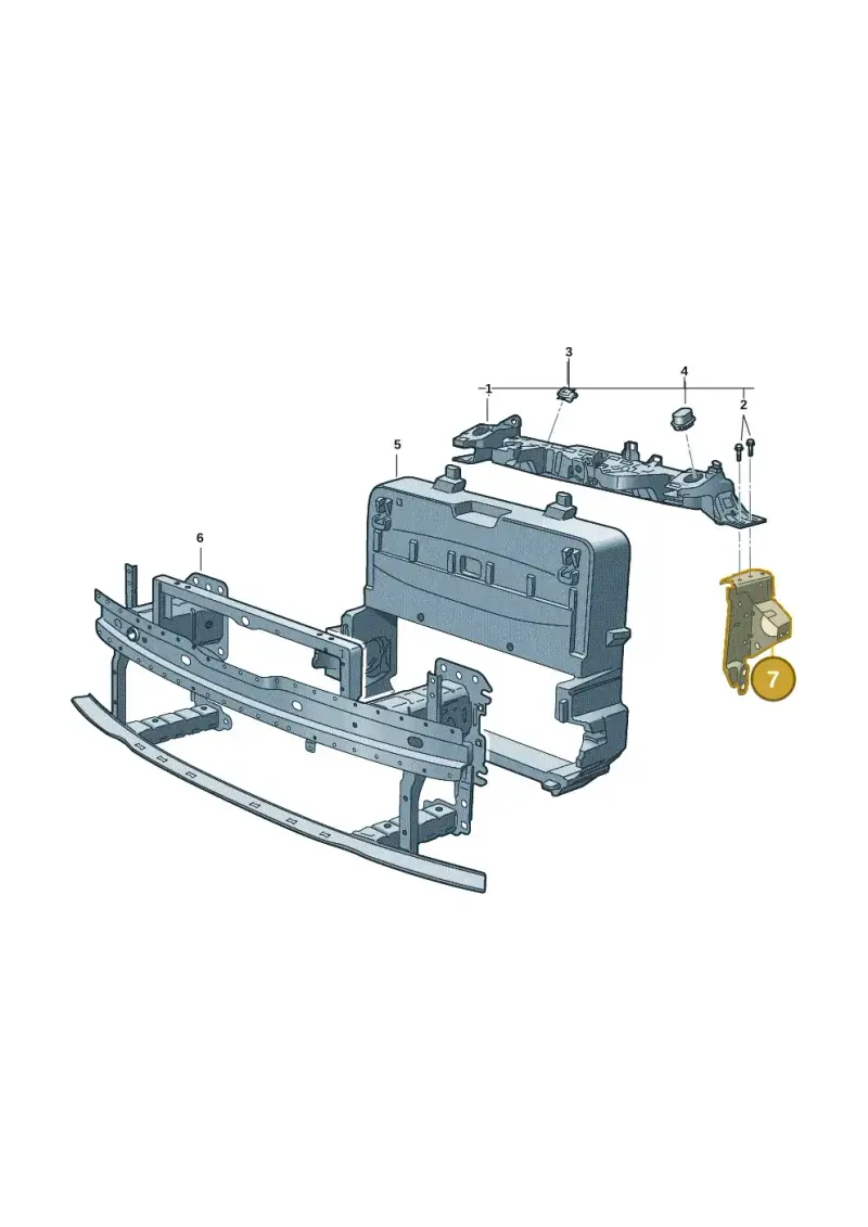 10A803714 — Volkswagen ID.3 (2021-) diagram 10a805000, position 7