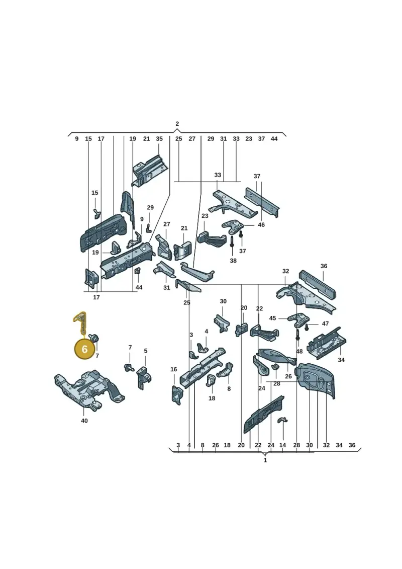 10A803714 — Volkswagen ID.4 (2020-) diagram 11g803000, position 6