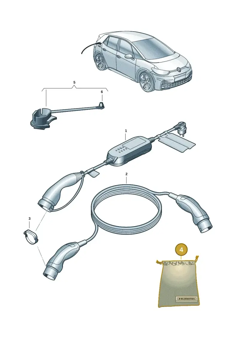 10A860252 — Volkswagen ID.3 Pro (2019-2024) diagram 10a970000, position 4