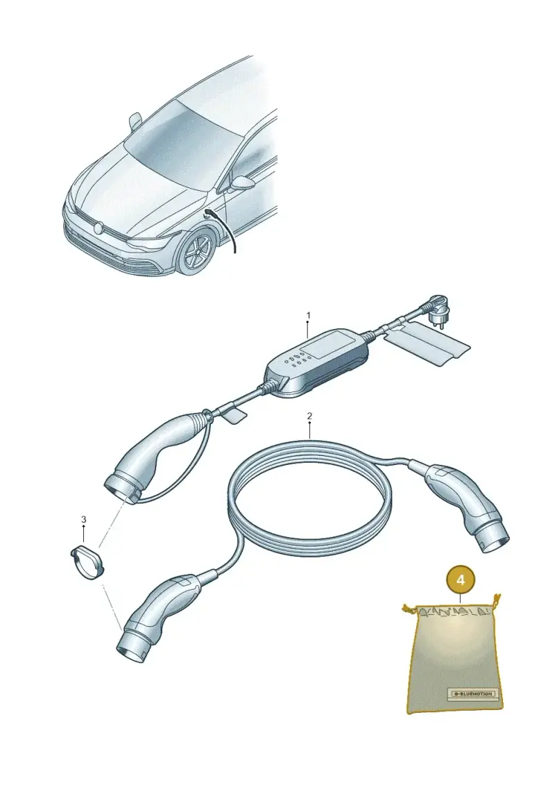 10A860252 — Volkswagen Golf 2.0 BlueMotion (2019-2024) diagram 5h0970000, position 4