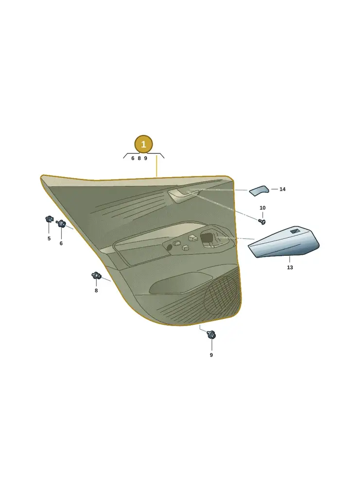 10A867209JXWB — Volkswagen ID.3 Pro (2019-2024) diagram 10a867020, position 1