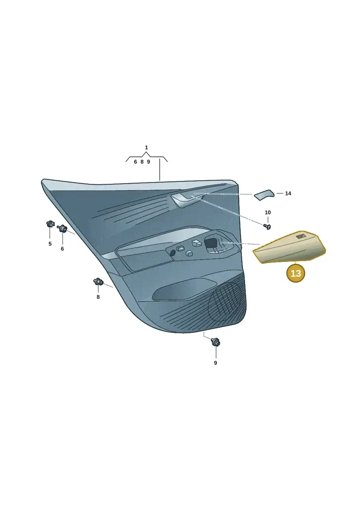10A867228B041 — Volkswagen ID.4 Pro (2020-2023) diagram 10a867020, position 13