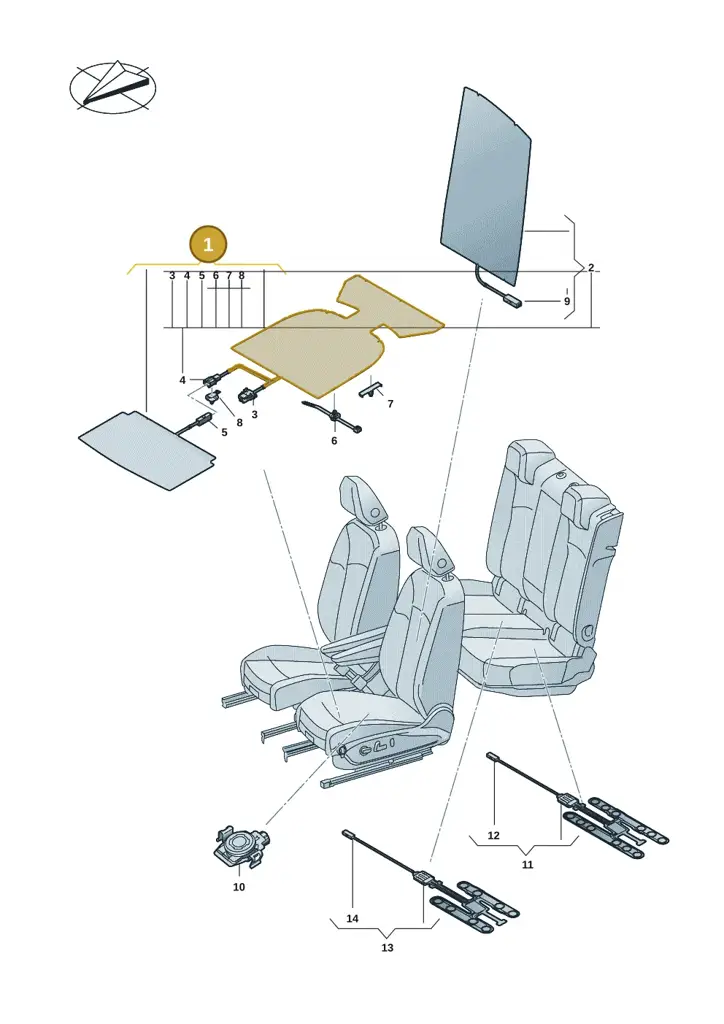 10A963555 — Volkswagen ID.3 (2019-2025) diagram 10a963000, position 1