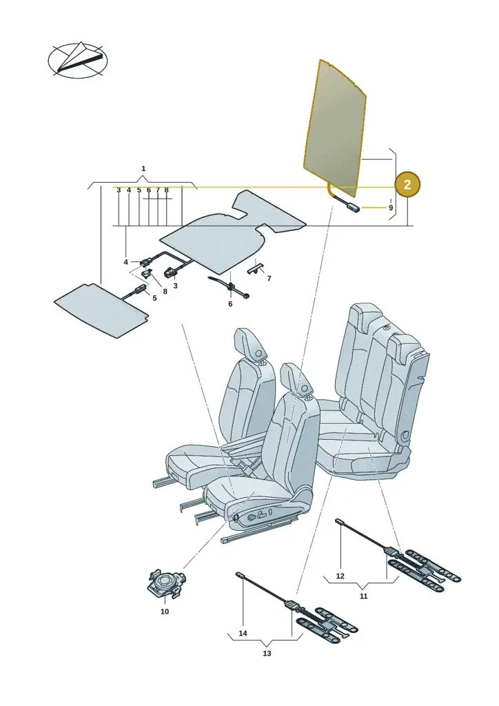 10A963557 — Volkswagen ID.3 (2019-2025) diagram 10a963000, position 2