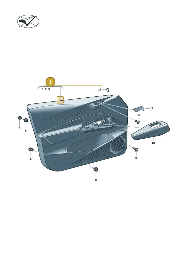 10B867009LXOZ — Volkswagen ID.3 Pro (2019-2024) diagram 10a867000, position 1