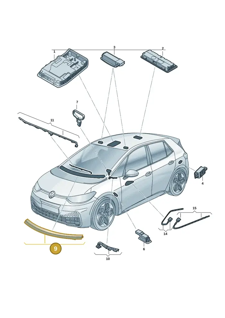 10C919451D65L — Volkswagen ID.3 (2019-2025) diagram 10a947000, position 9